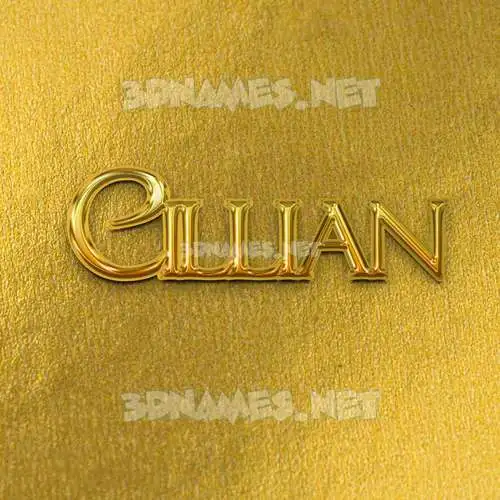 cillian in All Gold style - 3D name wallpaper cillian in All Gold style - 3D name wallpaper