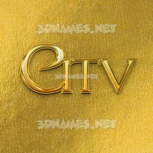 citv in All Gold style - 3D name wallpaper citv in All Gold style - 3D name wallpaper