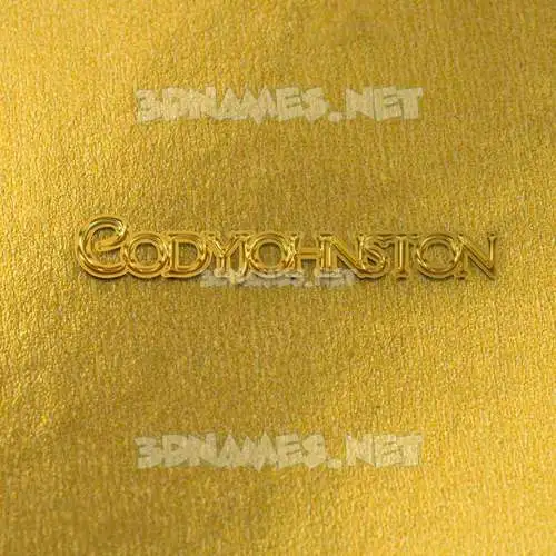 codyjohnston in All Gold style - 3D name wallpaper codyjohnston in All Gold style - 3D name wallpaper