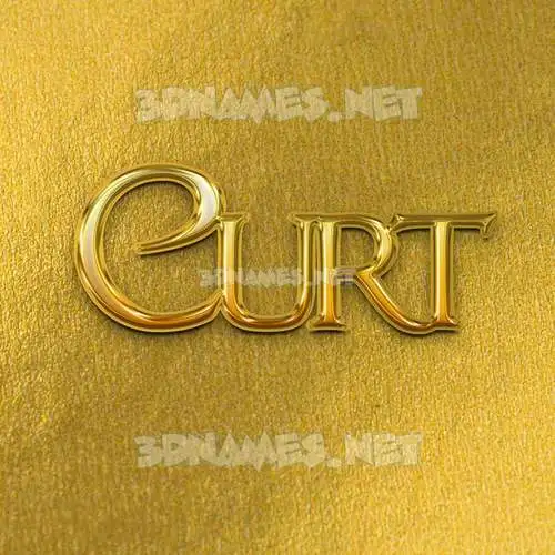 curt in All Gold style - 3D name wallpaper curt in All Gold style - 3D name wallpaper