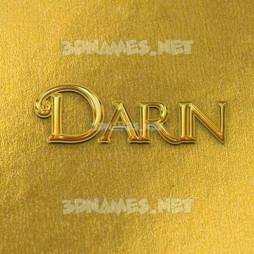 darin in All Gold style - 3D name wallpaper darin in All Gold style - 3D name wallpaper