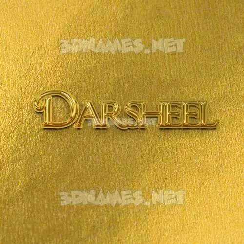 darsheel in All Gold style - 3D name wallpaper darsheel in All Gold style - 3D name wallpaper