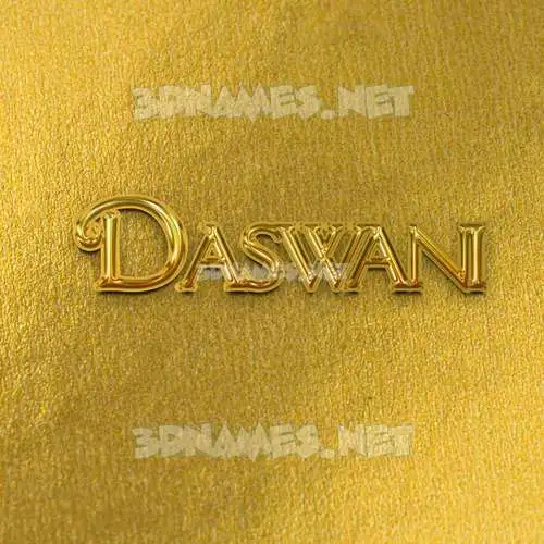 daswani in All Gold style - 3D name wallpaper daswani in All Gold style - 3D name wallpaper
