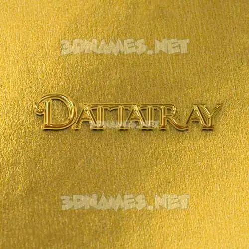 dattatray in All Gold style - 3D name wallpaper dattatray in All Gold style - 3D name wallpaper