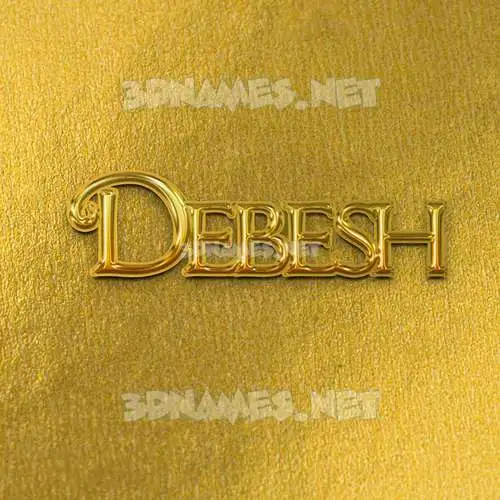 debesh in All Gold style - 3D name wallpaper debesh in All Gold style - 3D name wallpaper