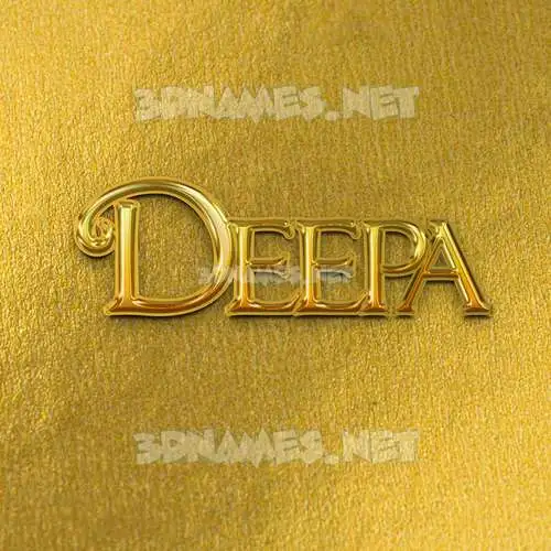 deepa in All Gold style - 3D name wallpaper deepa in All Gold style - 3D name wallpaper