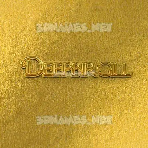 deepbirgill in All Gold style - 3D name wallpaper deepbirgill in All Gold style - 3D name wallpaper