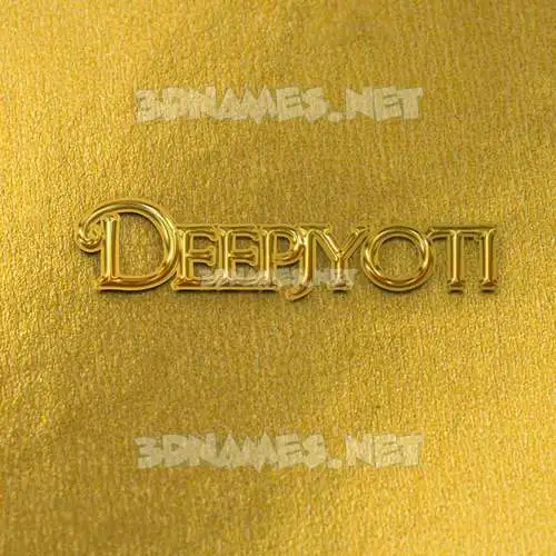 deepjyoti in All Gold style - 3D name wallpaper deepjyoti in All Gold style - 3D name wallpaper