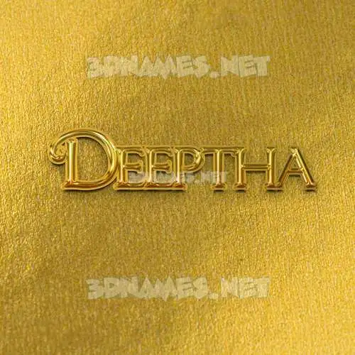 deeptha in All Gold style - 3D name wallpaper deeptha in All Gold style - 3D name wallpaper