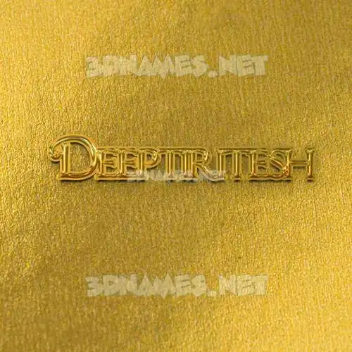 deeptiritesh in All Gold style - 3D name wallpaper deeptiritesh in All Gold style - 3D name wallpaper