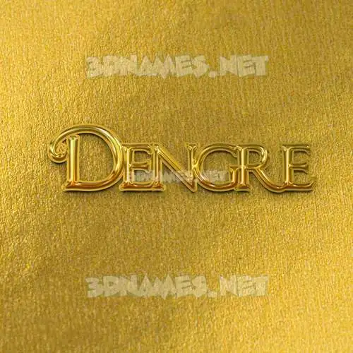 dengre in All Gold style - 3D name wallpaper dengre in All Gold style - 3D name wallpaper