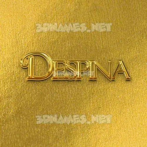 despina in All Gold style - 3D name wallpaper despina in All Gold style - 3D name wallpaper