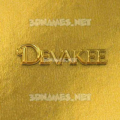 devakee in All Gold style - 3D name wallpaper devakee in All Gold style - 3D name wallpaper