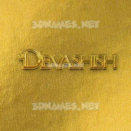 devashish in All Gold style - 3D name wallpaper devashish in All Gold style - 3D name wallpaper