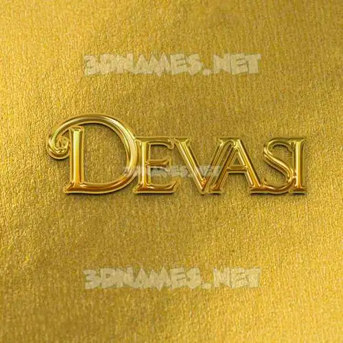 devasi in All Gold style - 3D name wallpaper devasi in All Gold style - 3D name wallpaper