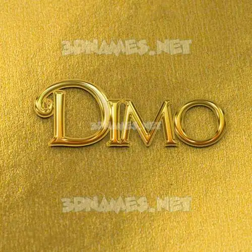 dimo in All Gold style - 3D name wallpaper dimo in All Gold style - 3D name wallpaper