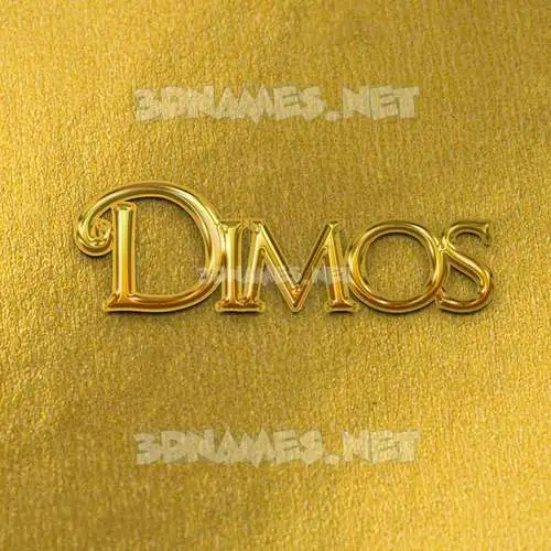 dimos in All Gold style - 3D name wallpaper dimos in All Gold style - 3D name wallpaper