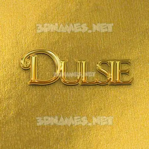 dulsie in All Gold style - 3D name wallpaper dulsie in All Gold style - 3D name wallpaper