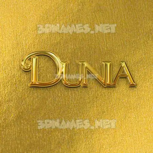 dunia in All Gold style - 3D name wallpaper dunia in All Gold style - 3D name wallpaper