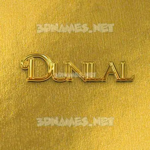 dunilal in All Gold style - 3D name wallpaper dunilal in All Gold style - 3D name wallpaper