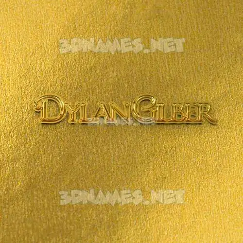dylan gilber in All Gold style - 3D name wallpaper dylan gilber in All Gold style - 3D name wallpaper