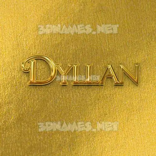dyllan in All Gold style - 3D name wallpaper dyllan in All Gold style - 3D name wallpaper