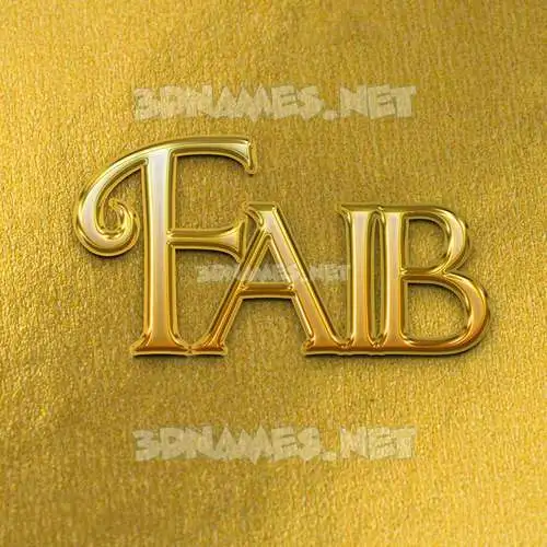 faib in All Gold style - 3D name wallpaper faib in All Gold style - 3D name wallpaper