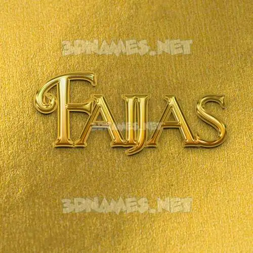 faijas in All Gold style - 3D name wallpaper faijas in All Gold style - 3D name wallpaper