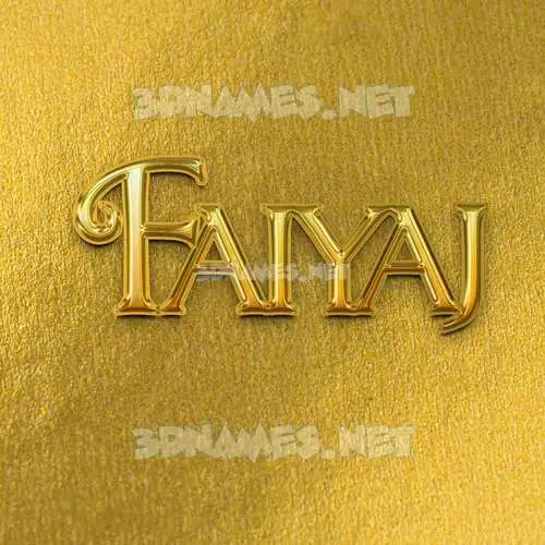 faiyaj in All Gold style - 3D name wallpaper faiyaj in All Gold style - 3D name wallpaper