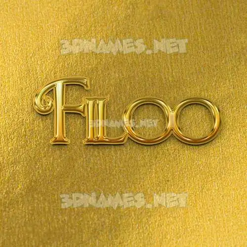 filoo in All Gold style - 3D name wallpaper filoo in All Gold style - 3D name wallpaper