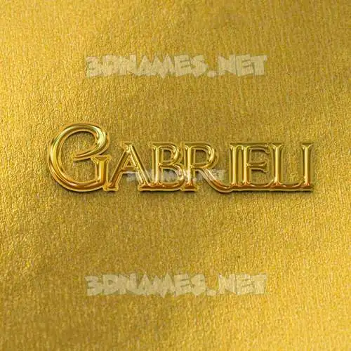 gabrieli in All Gold style - 3D name wallpaper gabrieli in All Gold style - 3D name wallpaper