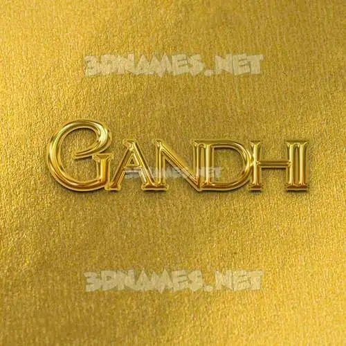 gandhi in All Gold style - 3D name wallpaper gandhi in All Gold style - 3D name wallpaper