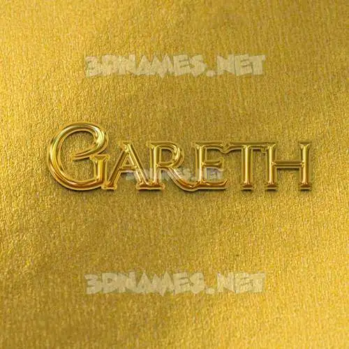 gareth in All Gold style - 3D name wallpaper gareth in All Gold style - 3D name wallpaper