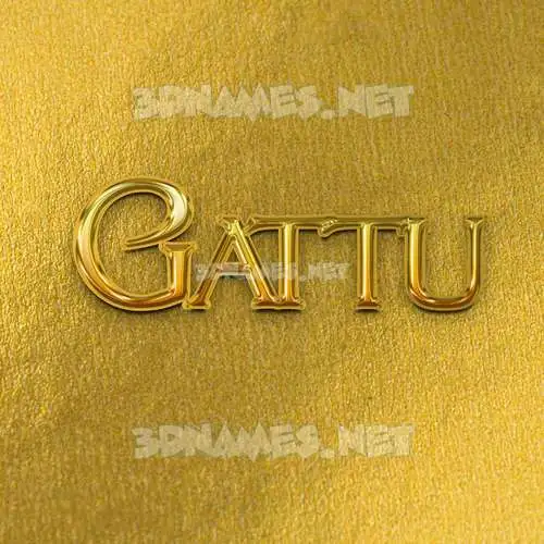 gattu in All Gold style - 3D name wallpaper gattu in All Gold style - 3D name wallpaper