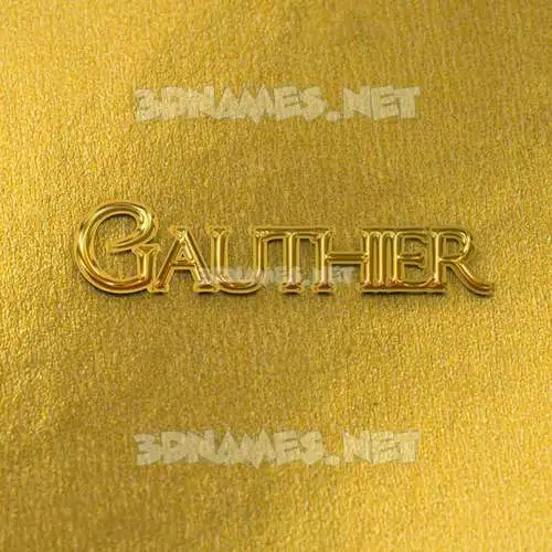 gauthier in All Gold style - 3D name wallpaper gauthier in All Gold style - 3D name wallpaper