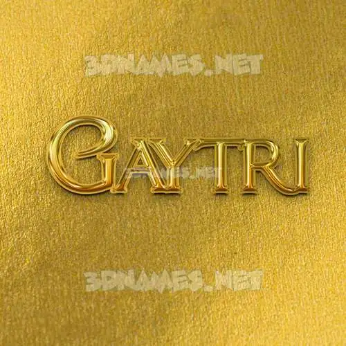 gaytri in All Gold style - 3D name wallpaper gaytri in All Gold style - 3D name wallpaper