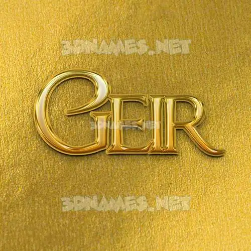 geir in All Gold style - 3D name wallpaper geir in All Gold style - 3D name wallpaper