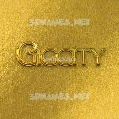 giggity in All Gold style - 3D name wallpaper giggity in All Gold style - 3D name wallpaper