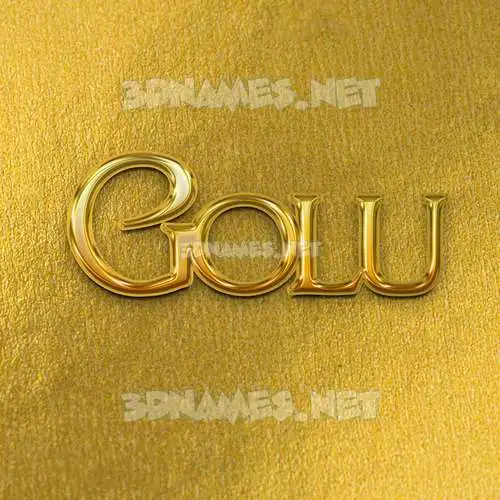 golu in All Gold style - 3D name wallpaper golu in All Gold style - 3D name wallpaper