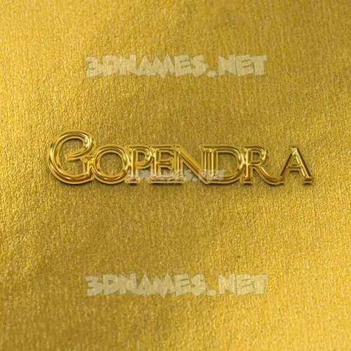 gopendra in All Gold style - 3D name wallpaper gopendra in All Gold style - 3D name wallpaper