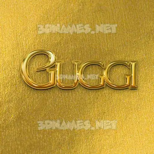 guggi in All Gold style - 3D name wallpaper guggi in All Gold style - 3D name wallpaper