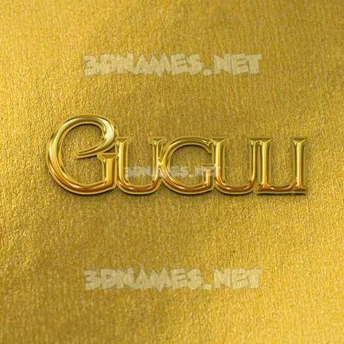 guguli in All Gold style - 3D name wallpaper guguli in All Gold style - 3D name wallpaper
