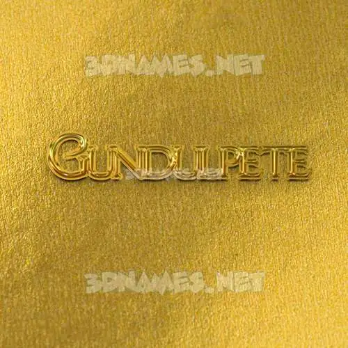 gundulpete in All Gold style - 3D name wallpaper gundulpete in All Gold style - 3D name wallpaper