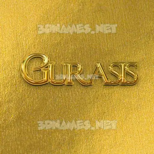 gurasis in All Gold style - 3D name wallpaper gurasis in All Gold style - 3D name wallpaper