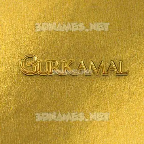 gurkamal in All Gold style - 3D name wallpaper gurkamal in All Gold style - 3D name wallpaper