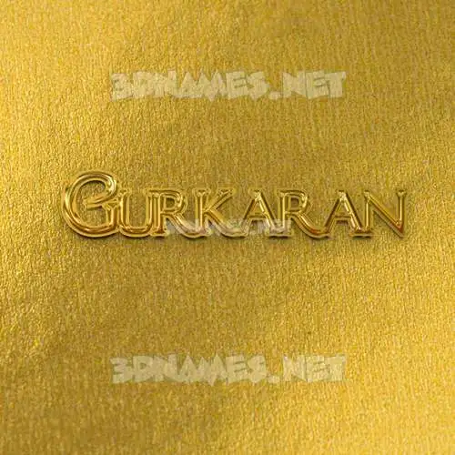 gurkaran in All Gold style - 3D name wallpaper gurkaran in All Gold style - 3D name wallpaper