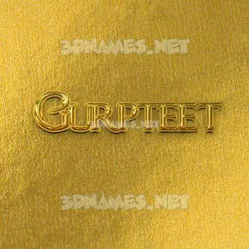 gurpteet in All Gold style - 3D name wallpaper gurpteet in All Gold style - 3D name wallpaper
