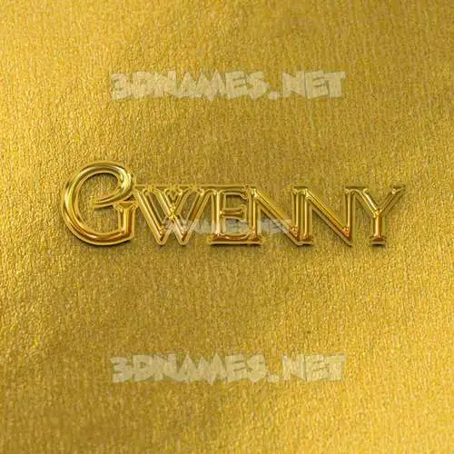 gwenny in All Gold style - 3D name wallpaper gwenny in All Gold style - 3D name wallpaper