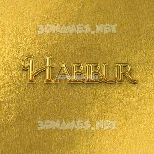 habibur in All Gold style - 3D name wallpaper habibur in All Gold style - 3D name wallpaper