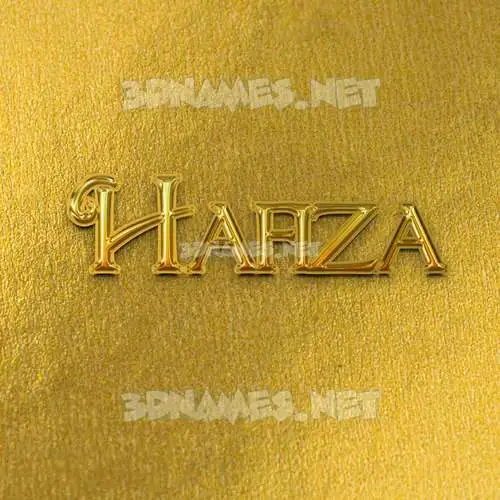 hafiza in All Gold style - 3D name wallpaper hafiza in All Gold style - 3D name wallpaper